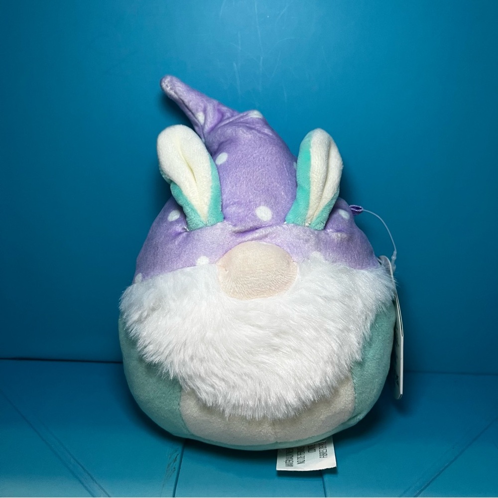 Squishmallows - 5” Maddox - Gnome with Bunny Ears 2021 (Purple/Teal)
